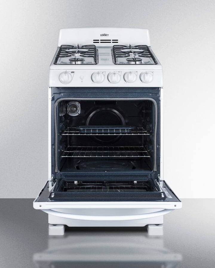 Summit RG244WS 24" Wide Gas Range