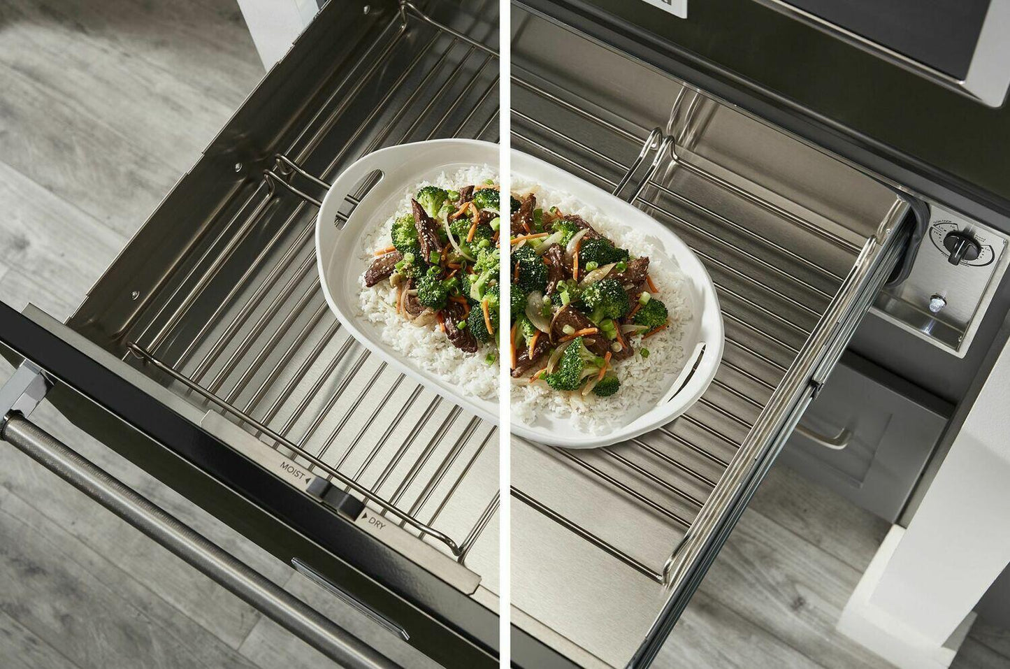 Kitchenaid KOWT100EBS 30'' Slow Cook Warming Drawer With Printshield&#8482; Finish - Black Stainless