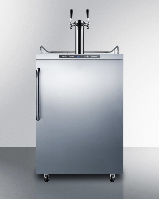 Summit SBC635MOS7TWIN 24" Wide Outdoor Kegerator