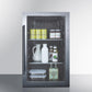 Summit SPR488BOSCSS Shallow Depth Indoor/Outdoor Beverage Cooler