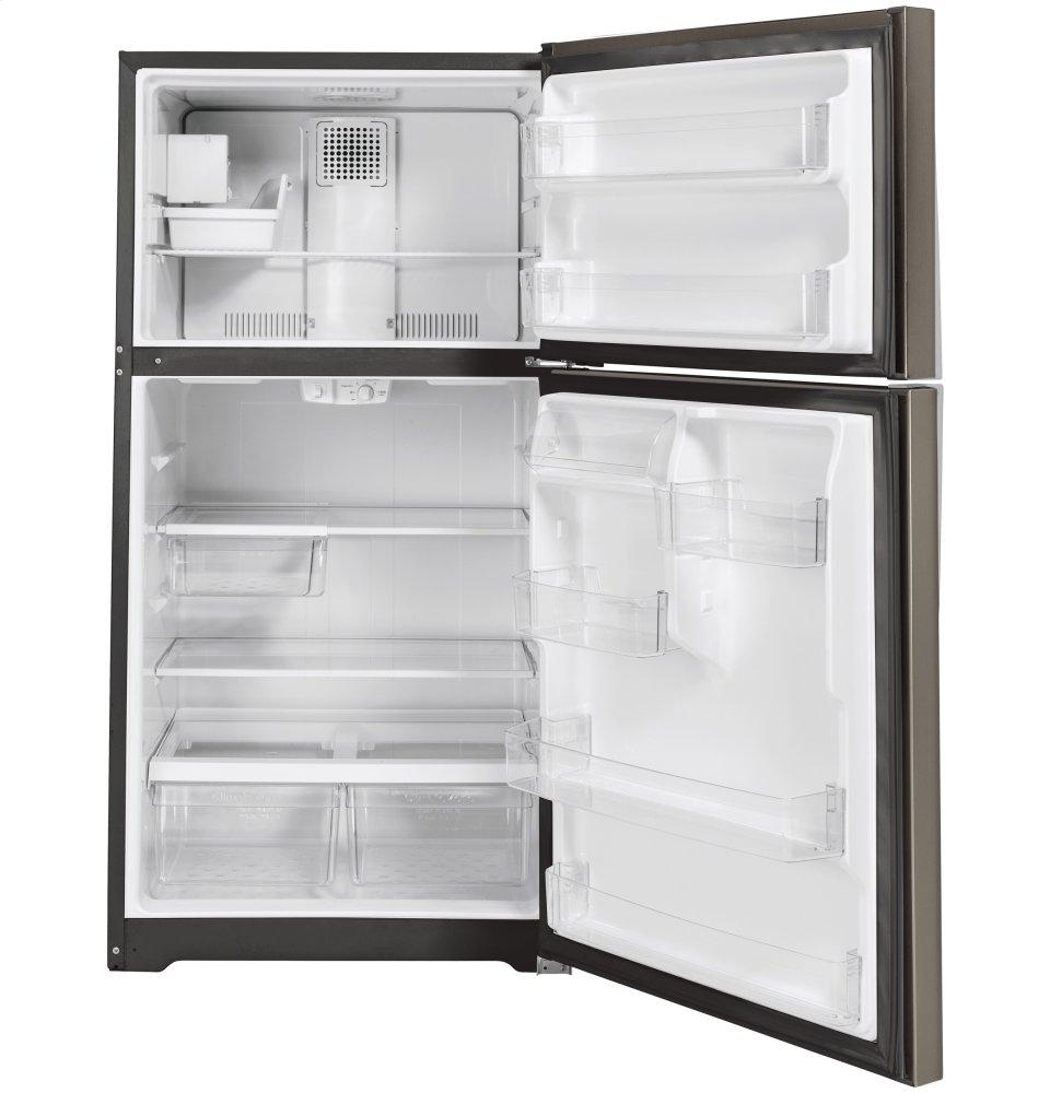 Ge Appliances GIE22JMNRES Ge® Energy Star® 21.9 Cu. Ft. Top-Freezer Refrigerator