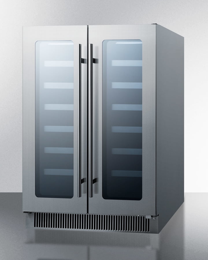 Summit CL242WBVCSS 24" Wide Built-In Wine/Beverage Center