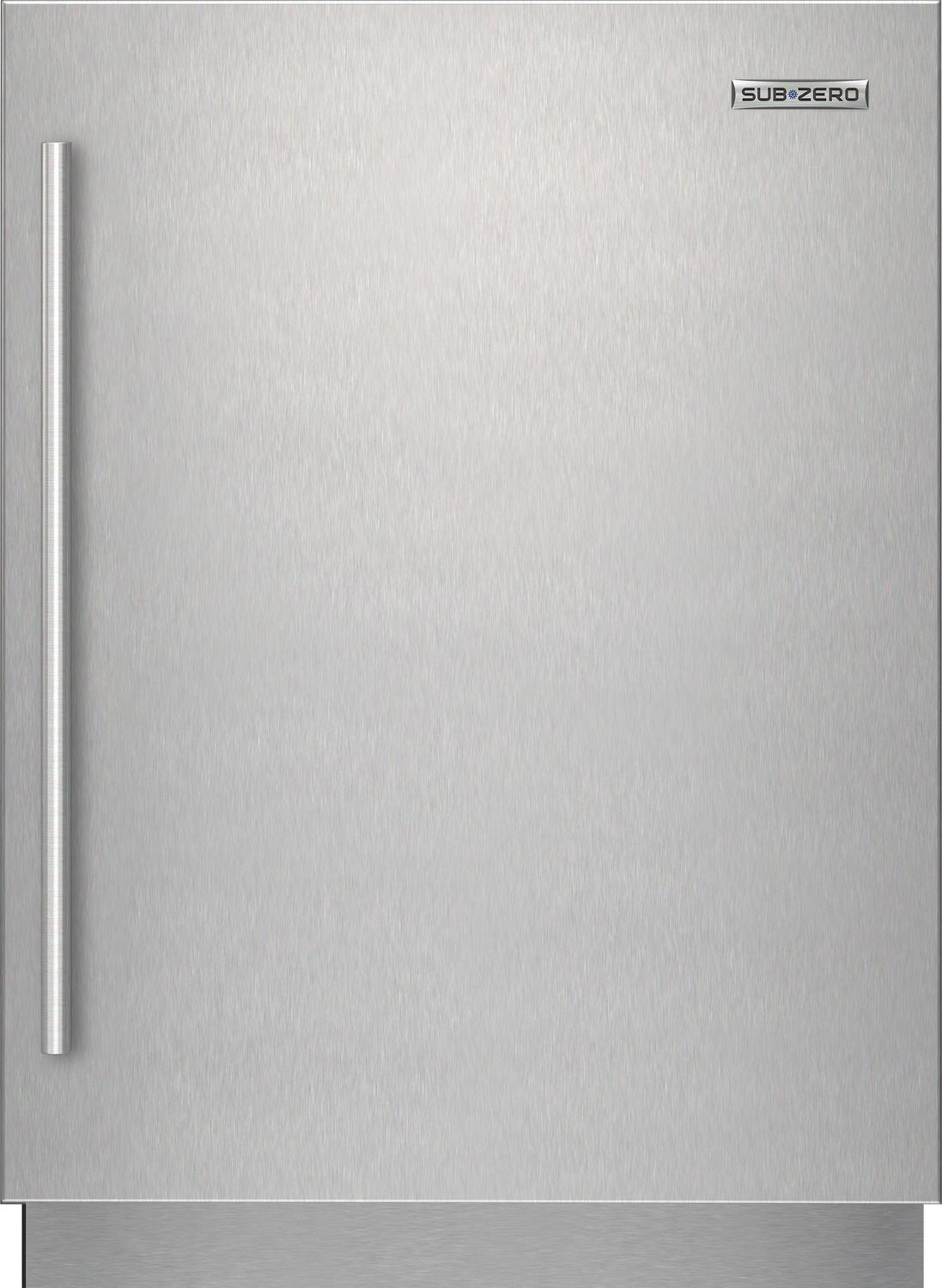 Sub-Zero 9029035 Stainless Steel Solid Door Panel - Tubular Handle, Right Hinge