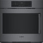 Bosch HBL8444LUC 800 Series Single Wall Oven 30'' Left Sideopening Door, Black Stainless Steel Hbl8444Luc
