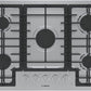 Bosch NGM5058UC 500 Series Gas Cooktop 30'' Stainless Steel Ngm5058Uc