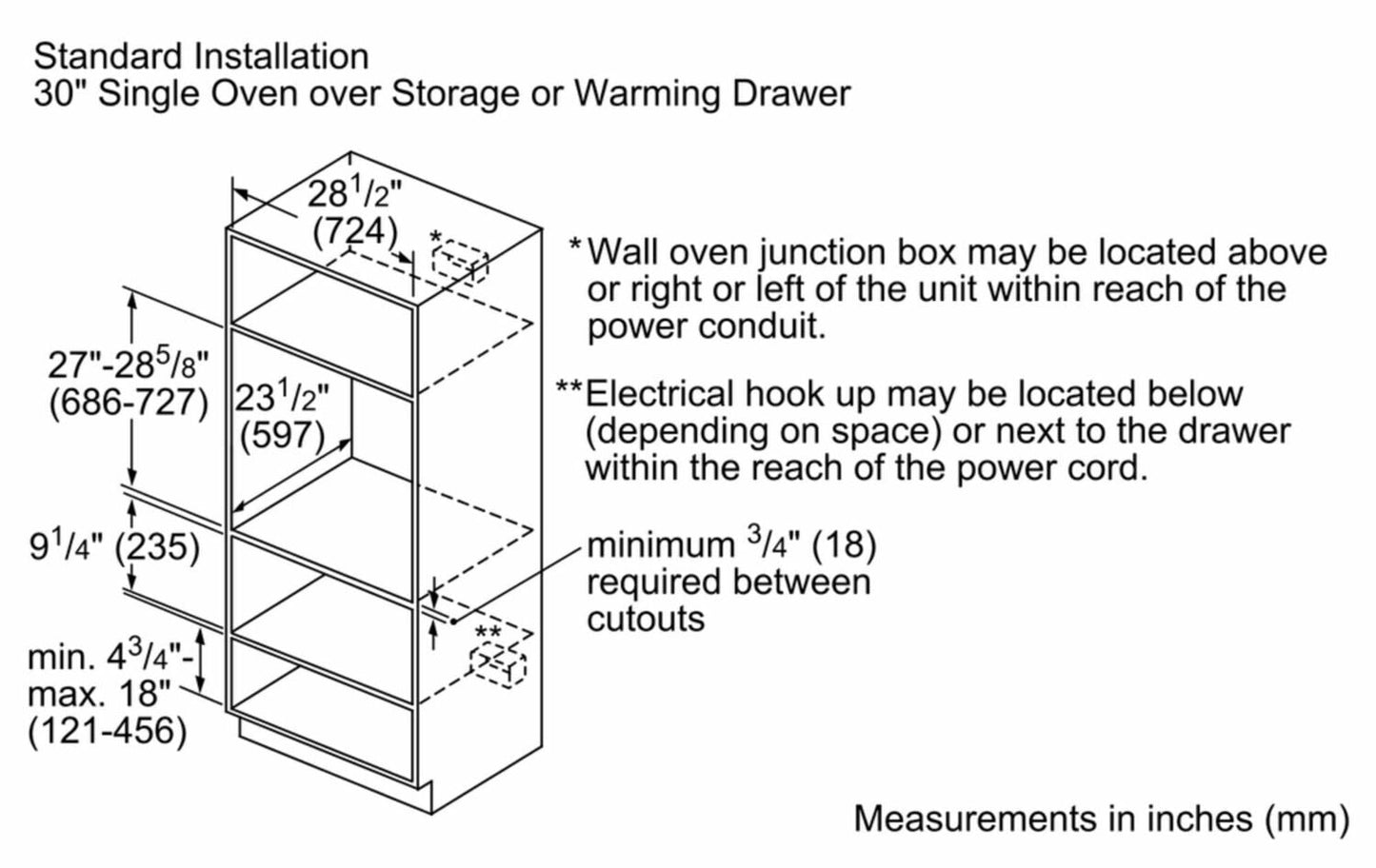 Bosch HBLP451RUC Benchmark Series, 30", Single Wall Oven, Ss, Eu Conv., Tft Touch Control, Right Swing