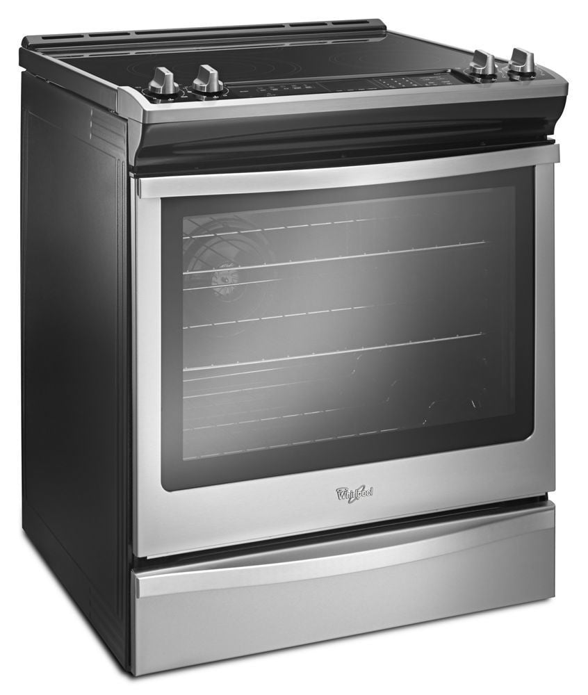 Whirlpool WEE745H0FS 6.4 Cu. Ft. Slide-In Electric Range With True Convection