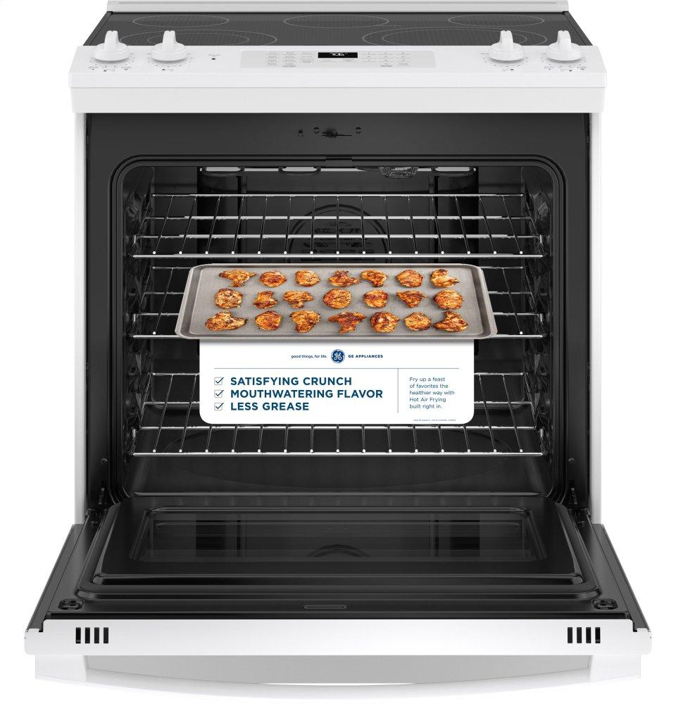 Ge Appliances JS760DPWW Ge® 30" Slide-In Electric Convection Range With No Preheat Air Fry
