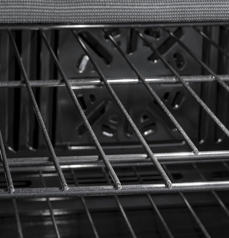 Ge Appliances JTS5000DNBB Ge® 30" Smart Built-In Self-Clean Convection Single Wall Oven With Never Scrub Racks