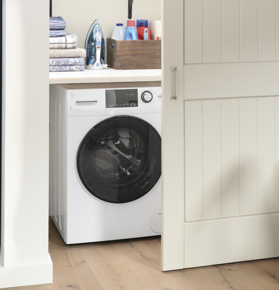 Ge Appliances GFQ14ESSNWW Ge® 24" 2.4 Cu. Ft.Capacity Front Load Washer/Condenser Dryer Combo