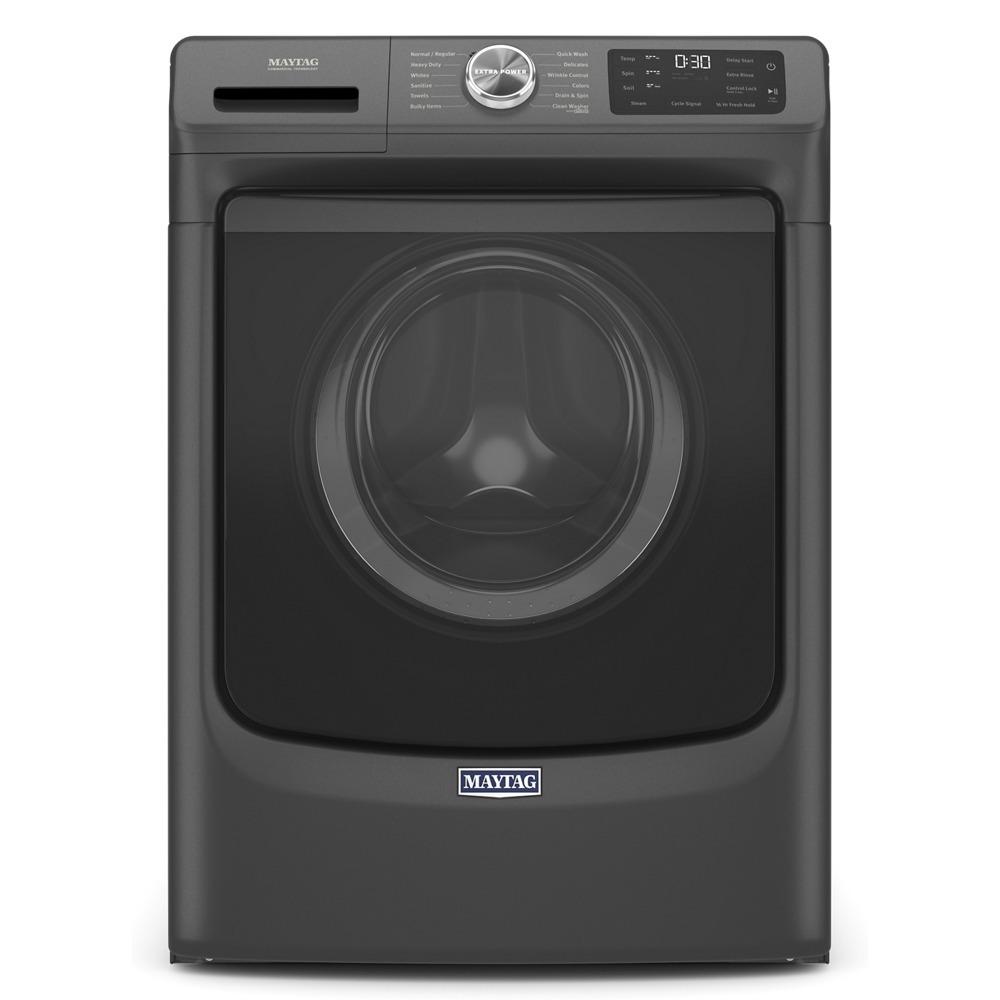 Maytag MHW6630MBK Front Load Washer With Extra Power And 16-Hr Fresh Hold® Option - 4.8 Cu. Ft.