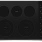 Whirlpool WCE77US0HS 30-Inch Electric Ceramic Glass Cooktop With Two Dual Radiant Elements