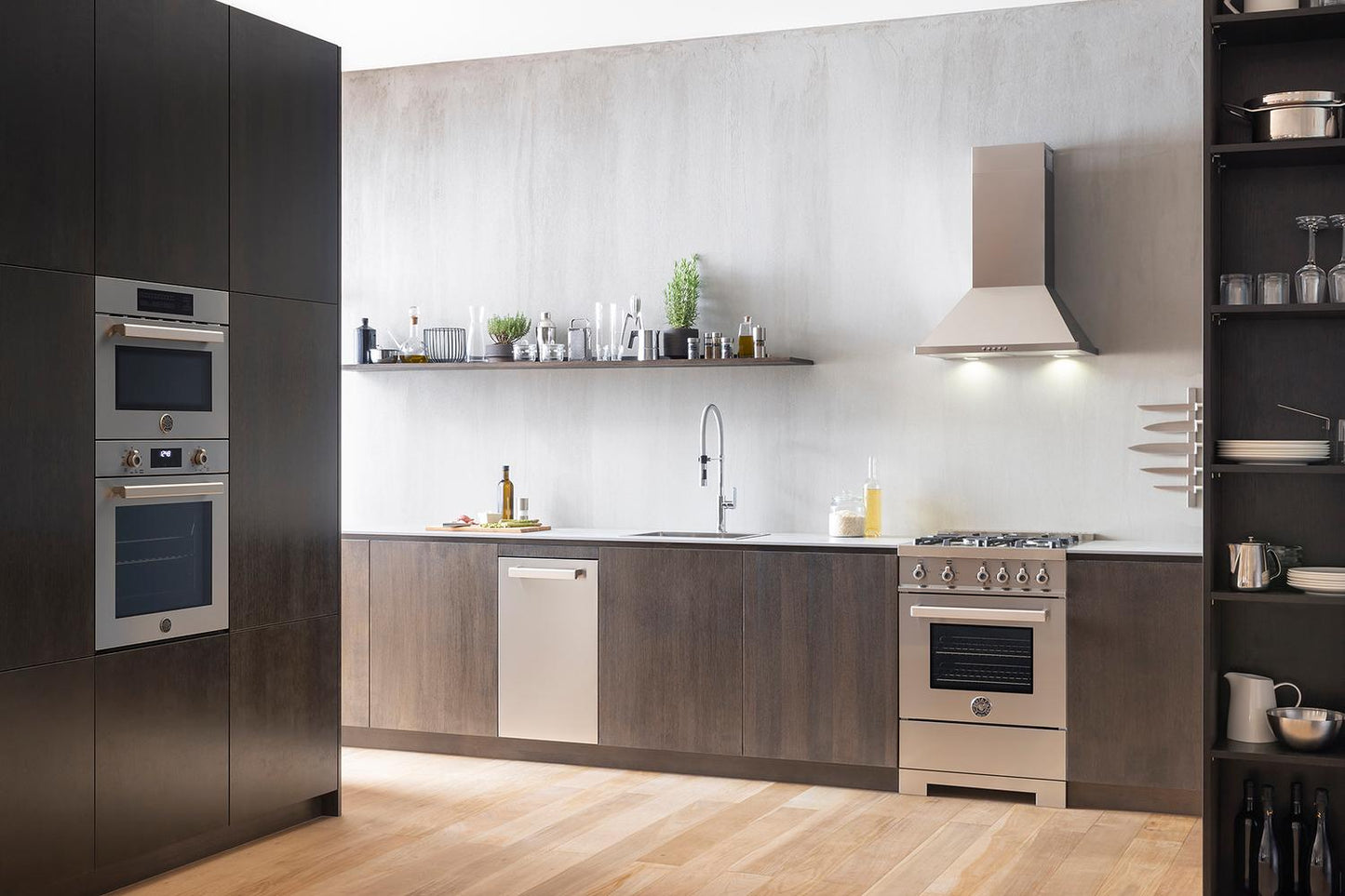 Bertazzoni PRO244GASXVLP 24" Professional Range All Gas Ss