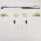 Jennair W10801482 Built-In Range Flush Installation Trim Kit, Stainless Steel