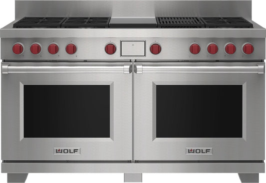 Wolf 9016125 5" And 10" Stainless Steel Risers, And 20" Riser With Shelf