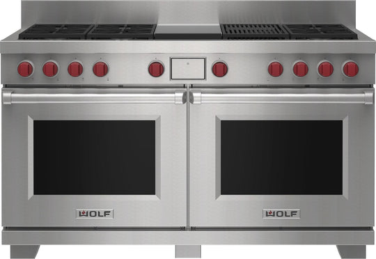 Wolf 9016125 5" And 10" Stainless Steel Risers, And 20" Riser With Shelf