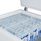 Summit EQFF152 Commercially Listed 17 Cu.Ft. Frost-Free Chest Freezer In White With Digital Thermostat For General Purpose Storage; Replaces Scff150