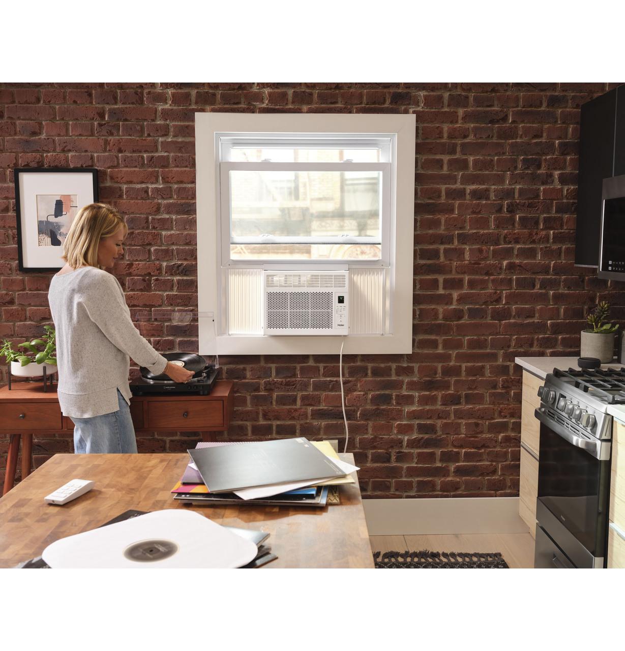 Haier QHEE06AC Haier 6,000 Btu Electronic Window Air Conditioner For Small Rooms Up To 250 Sq Ft.