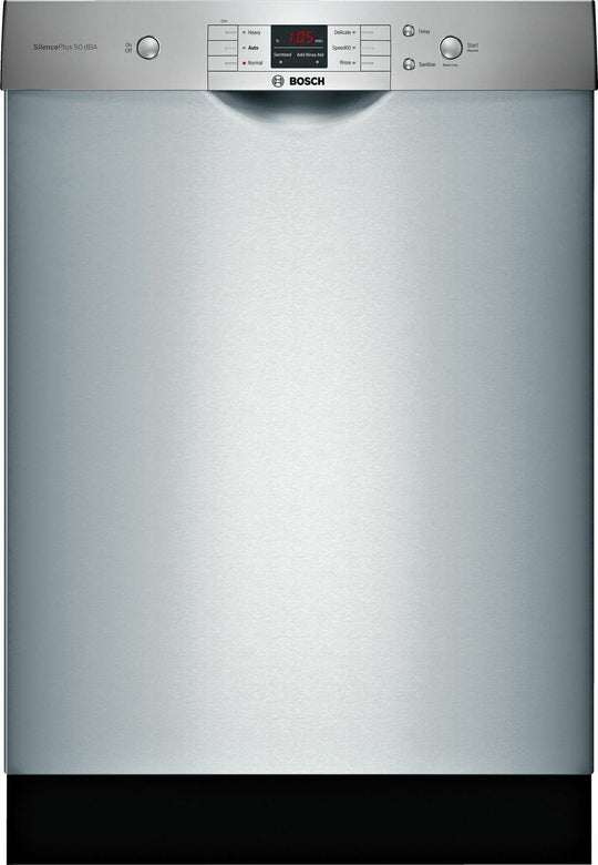 Bosch SHEM3AY55N 100 Series Dishwasher 24'' Stainless Steel Shem3Ay55N