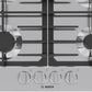 Bosch NGM3450UC 300 Series Gas Cooktop Stainless Steel