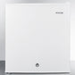 Summit S19LWH Compact Refrigerator-Freezer With Front-Mounted Lock For General Purpose Use; Replaces S19L