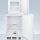 Summit FF7LWFS24LSTACKPRO Ff7Lwpro Auto Defrost All-Refrigerator With Digital Controls And Compact Manual Defrost Fs24Lpro All-Freezer With Stacking Rack, Both With Factory-Installed Probe Holes