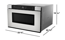 Sharp SMD2440JS 24 In. 1.2 Cu. Ft. Built-In Stainless Steel Microwave Drawer Oven