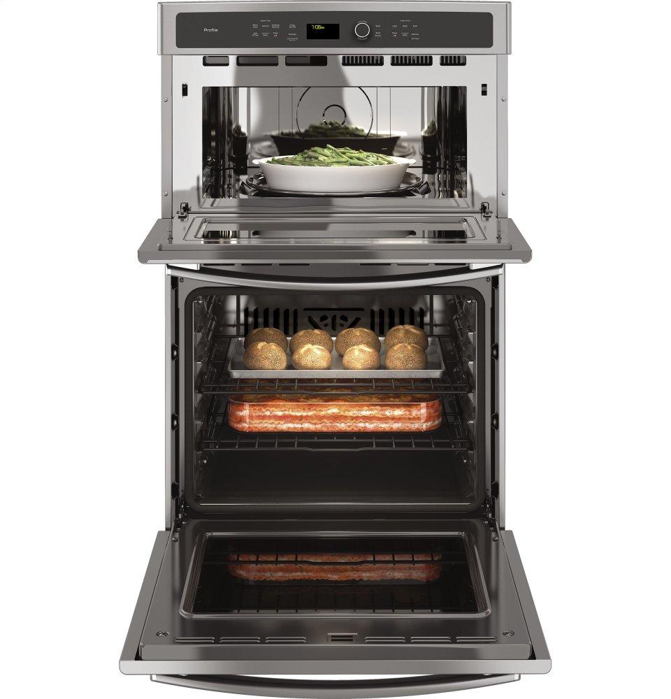 Ge Appliances PK7800SKSS Ge Profile™ 27" Built-In Combination Convection Microwave/Convection Wall Oven
