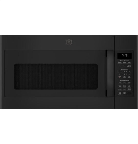 Ge Appliances JNM7196DKBB Ge® 1.9 Cu. Ft. Over-The-Range Sensor Microwave Oven With Recirculating Venting