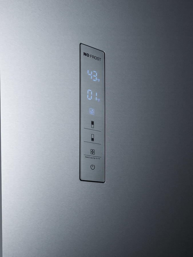 Summit FFBF192SS 24" Wide Bottom Freezer Refrigerator