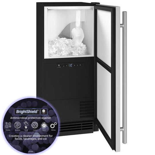 U-Line UHCP115SS81A Hcl115 / Hcp115 15" Clear Ice Machine With Stainless Solid Finish, Yes (115 V/60 Hz Volts /60 Hz Hz)