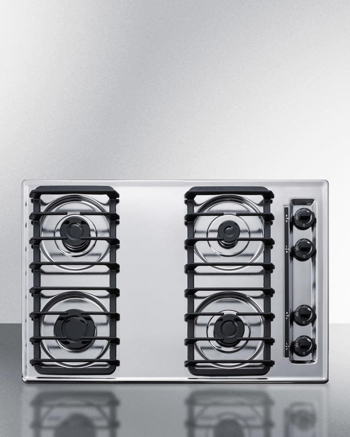 Summit ZTL053S 30" Wide 4-Burner Gas Cooktop