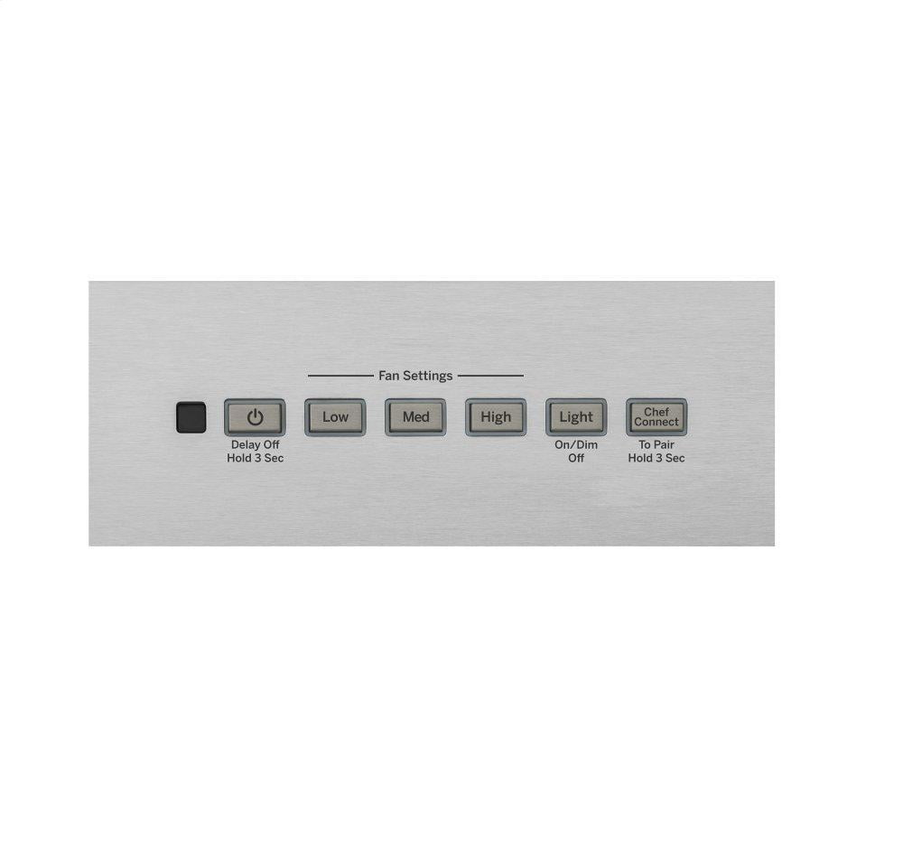 Ge Appliances UVW8361SLSS 36" Designer Wall Mount Hood W/ Dimmable Led Lighting