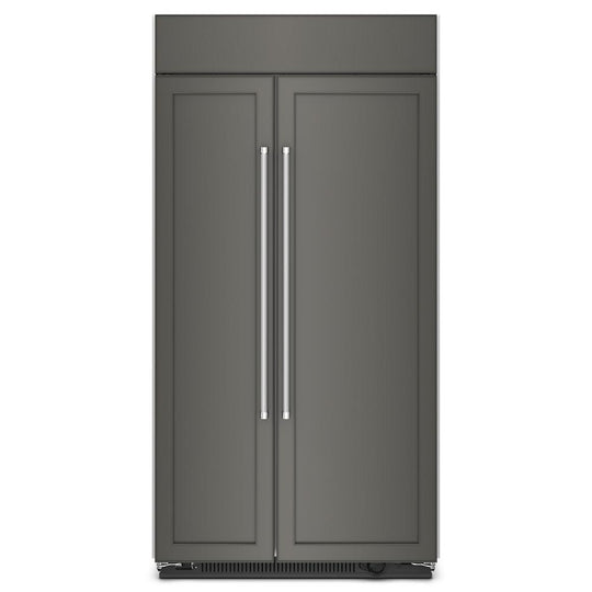Kitchenaid KBSN702MPA 25.5 Cu Ft. 42" Built-In Side-By-Side Refrigerator With Panel-Ready Doors