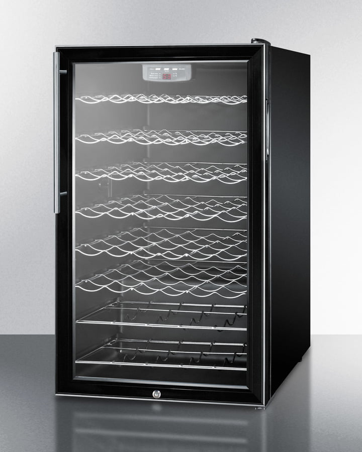 Summit SWC525LBIHVADA 20" Wide Built-In Wine Cellar, Ada Compliant