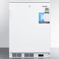 Summit FF7LWBIVAC Built-In Undercounter Medical All-Refrigerator For Temperature Stable Medical Storage, With Interior Basket Drawers, Internal Fan, Lock, And More