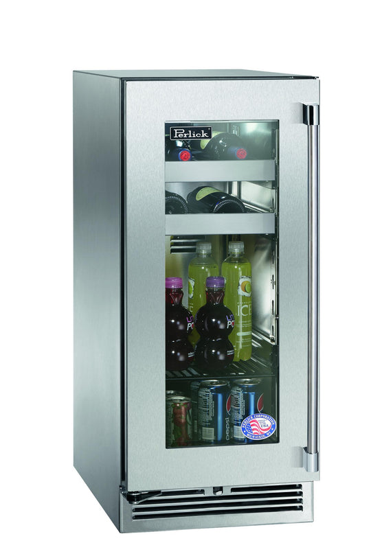 Perlick HP15BS43R 15" Undercounter Beverage Center