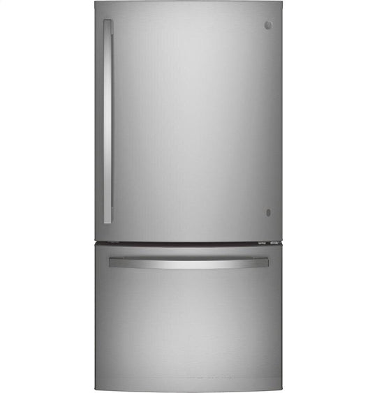 Ge Appliances GDE25ESKSS Ge® Energy Star® 24.8 Cu. Ft. Bottom-Freezer Drawer Refrigerator