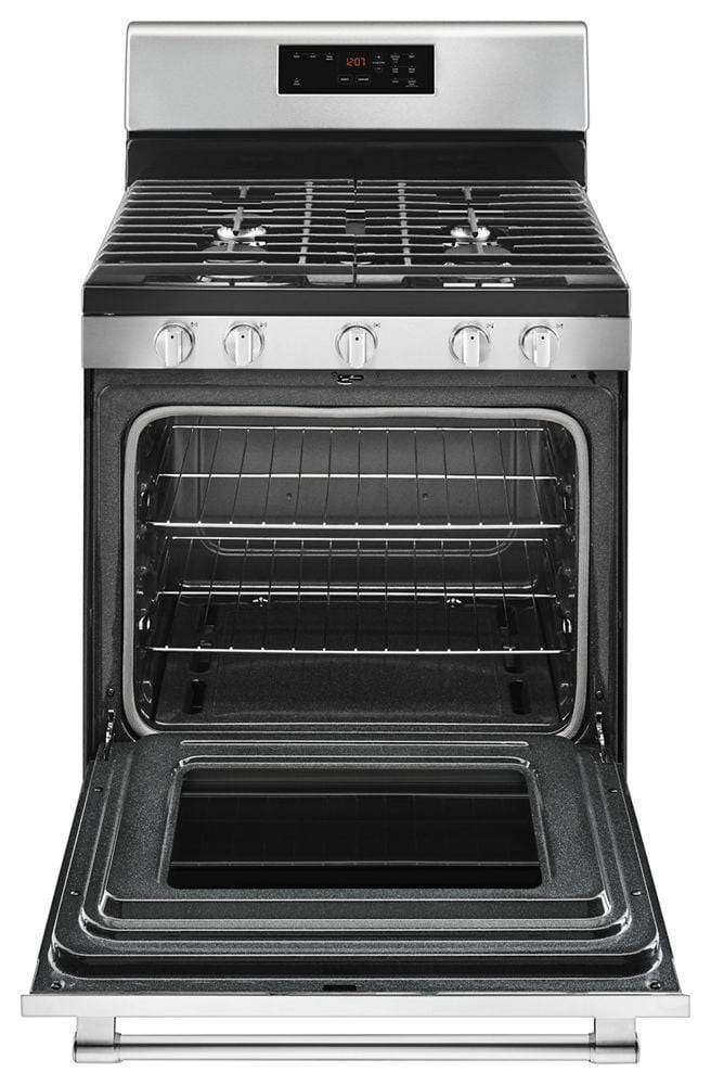Maytag MGR6600FZ 30-Inch Wide Gas Range With 5Th Oval Burner - 5.0 Cu. Ft.
