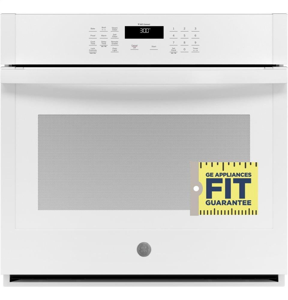 Ge Appliances JTS3000DNWW Ge® 30" Smart Built-In Self-Clean Single Wall Oven With Never-Scrub Racks