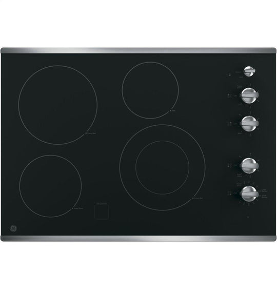Ge Appliances JP3530SJSS Ge® 30" Built-In Knob Control Electric Cooktop