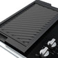 Maytag MEC8836HS 36-Inch Electric Cooktop With Reversible Grill And Griddle