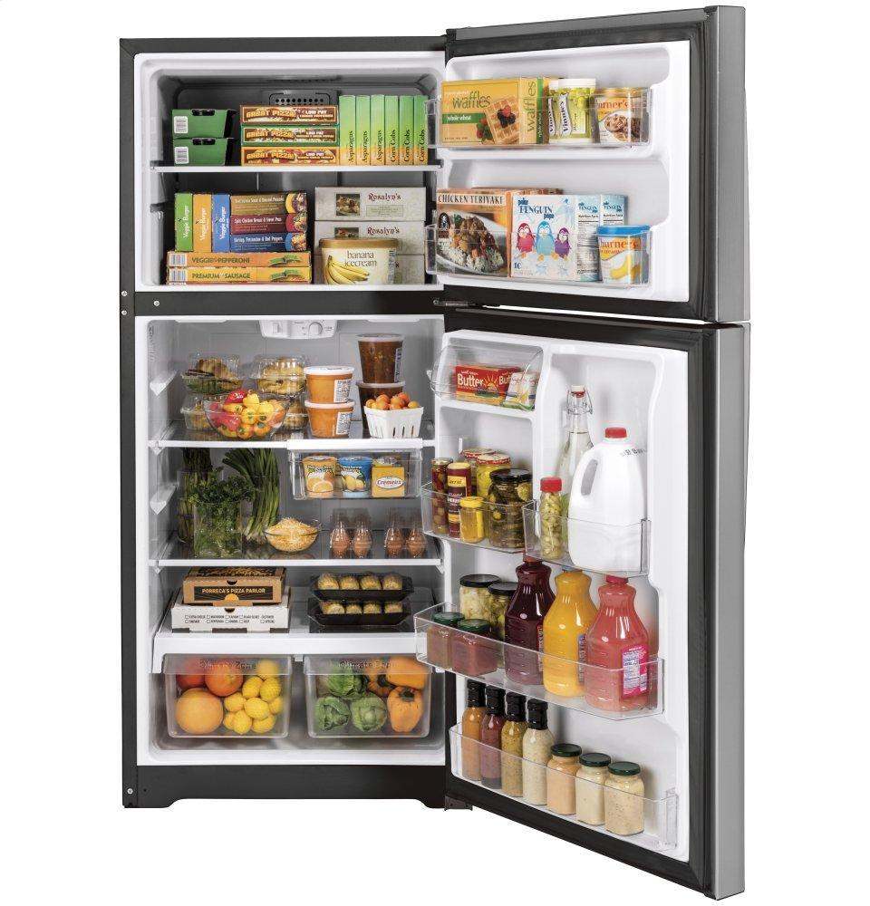 Ge Appliances GTS19KYNRFS Top Freezer Freestanding Refrigerator