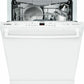 Bosch SHXM4AY52N 100 Series Dishwasher 24'' White, Xxl Shxm4Ay52N