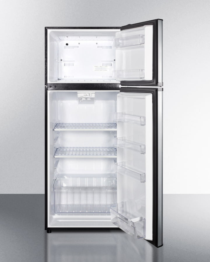 Summit FF1159SS Energy Star Qualified Ada Compliant Refrigerator-Freezer In Stainless Steel With Frost-Free Operation