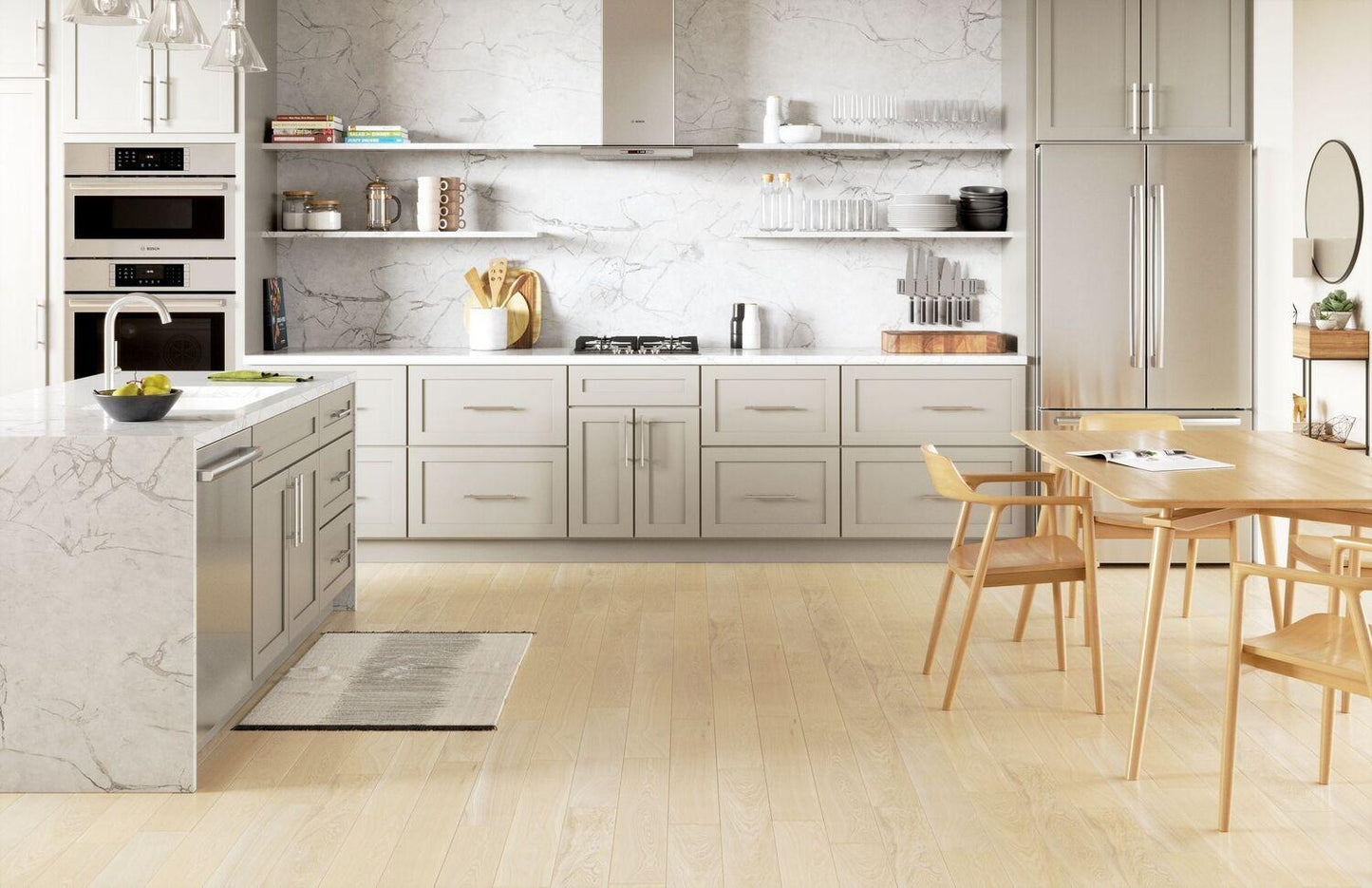 Bosch NGM5458UC 500 Series Gas Cooktop 24'' Stainless Steel Ngm5458Uc