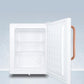 Summit FS30LTBC Compact Manual Defrost All-Freezer For Medical/General Purpose Use, With Pure Copper Handle, Lock, And Factory-Reversible Door