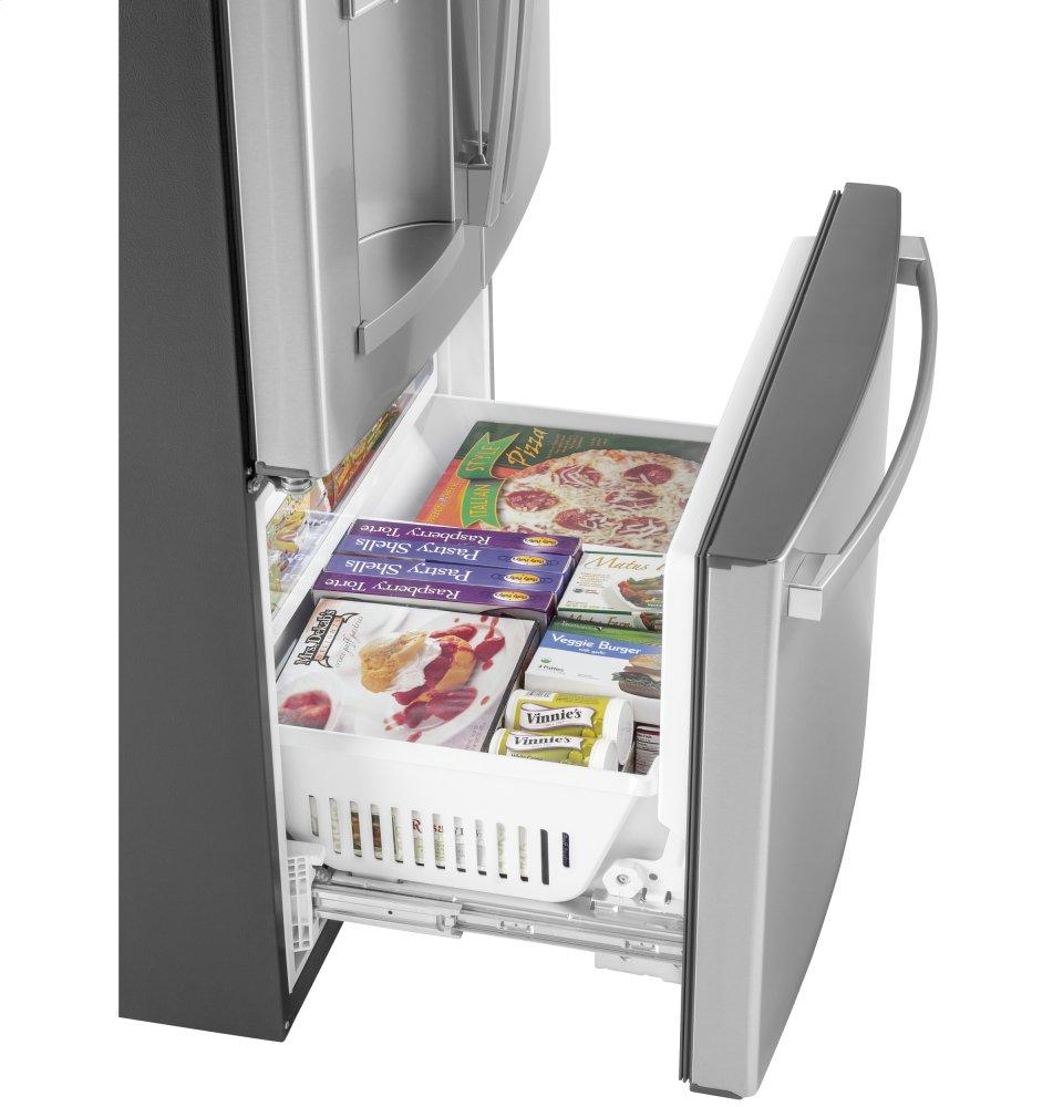 Ge Appliances GFD28GYNFS Ge® 27.7 Cu. Ft. Fingerprint Resistant French-Door Refrigerator With Door In Door