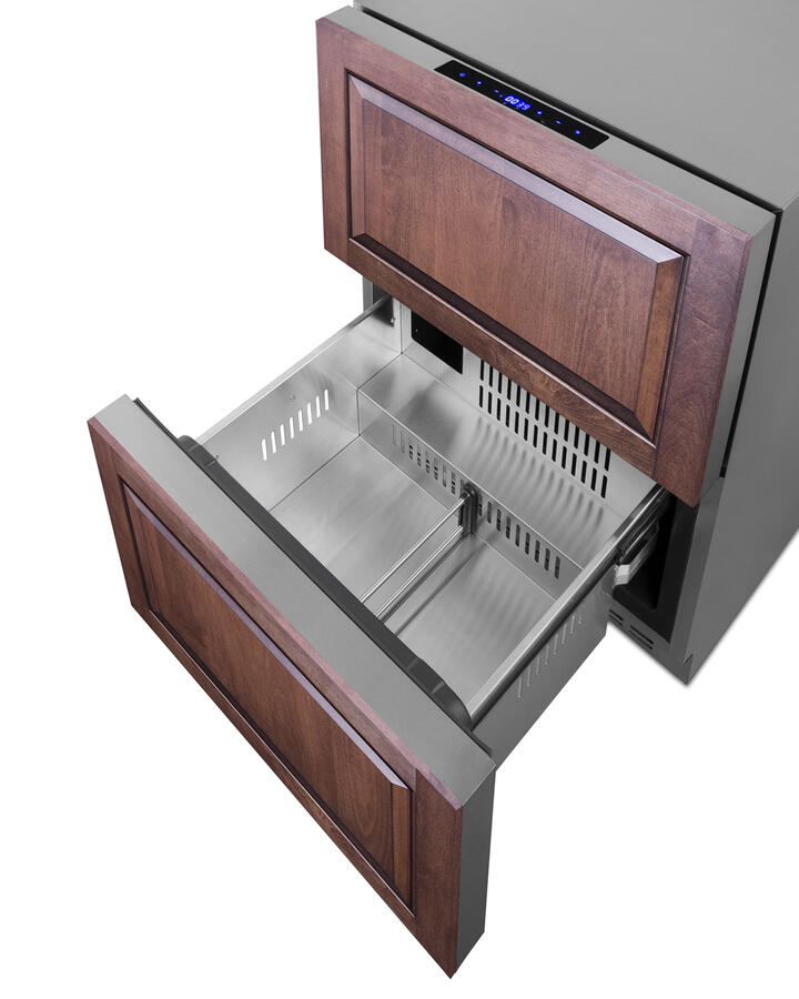 Summit SPRF34D 24" Wide 2-Drawer Refrigerator-Freezer