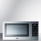 Summit SCM853 Stainless Steel Microwave Oven With Digital Touch Controls; Replaces Scm852